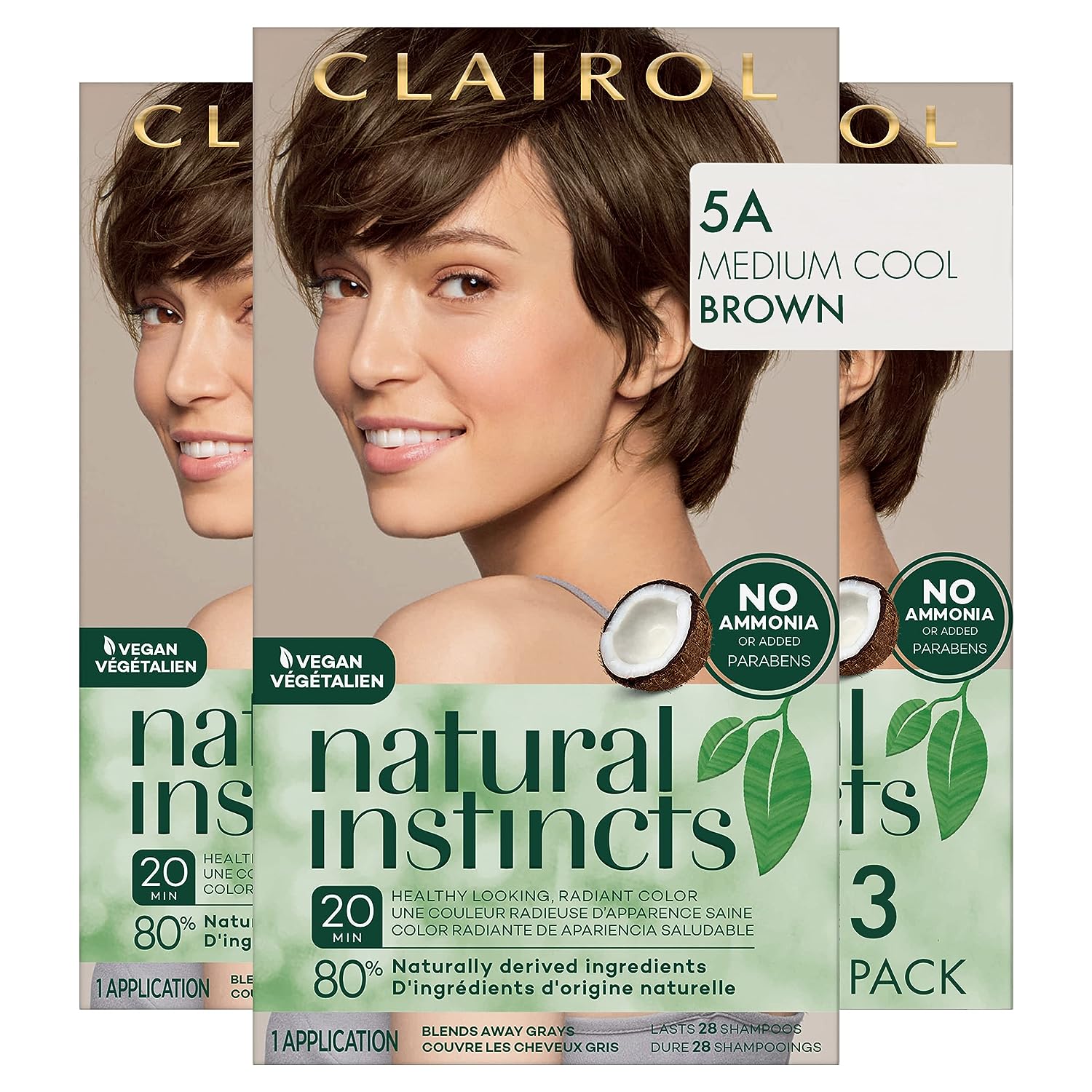 Clairol Natural Instincts Semi-Permanent Hair Dye

