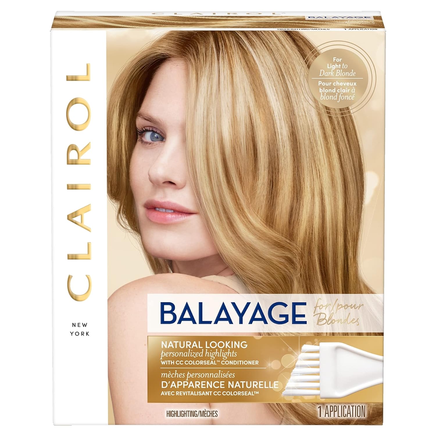 Clairol Nice'n Easy Balayage Permanent Hair Dye, Blondes Hair Color