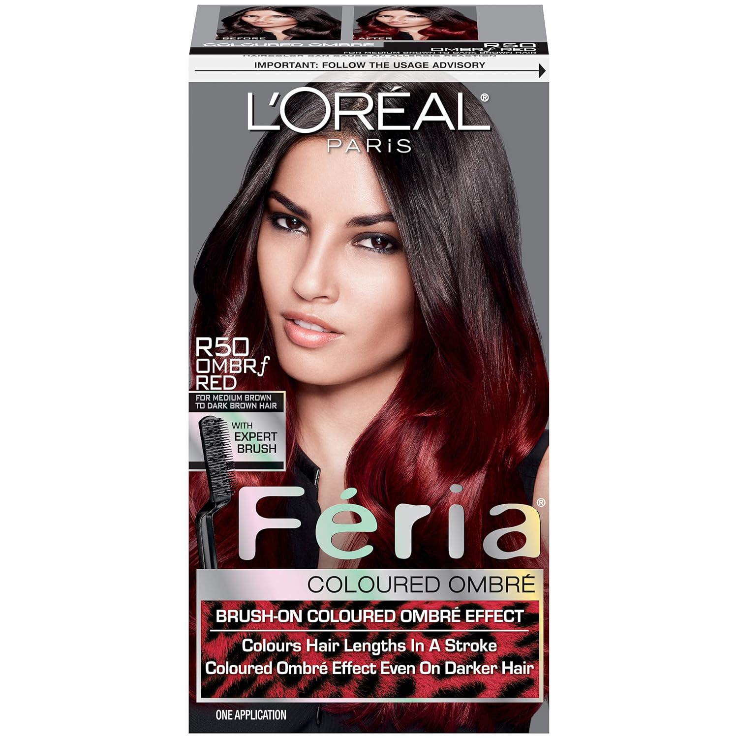 Feria Brush-on Ombre Effect Hair Color