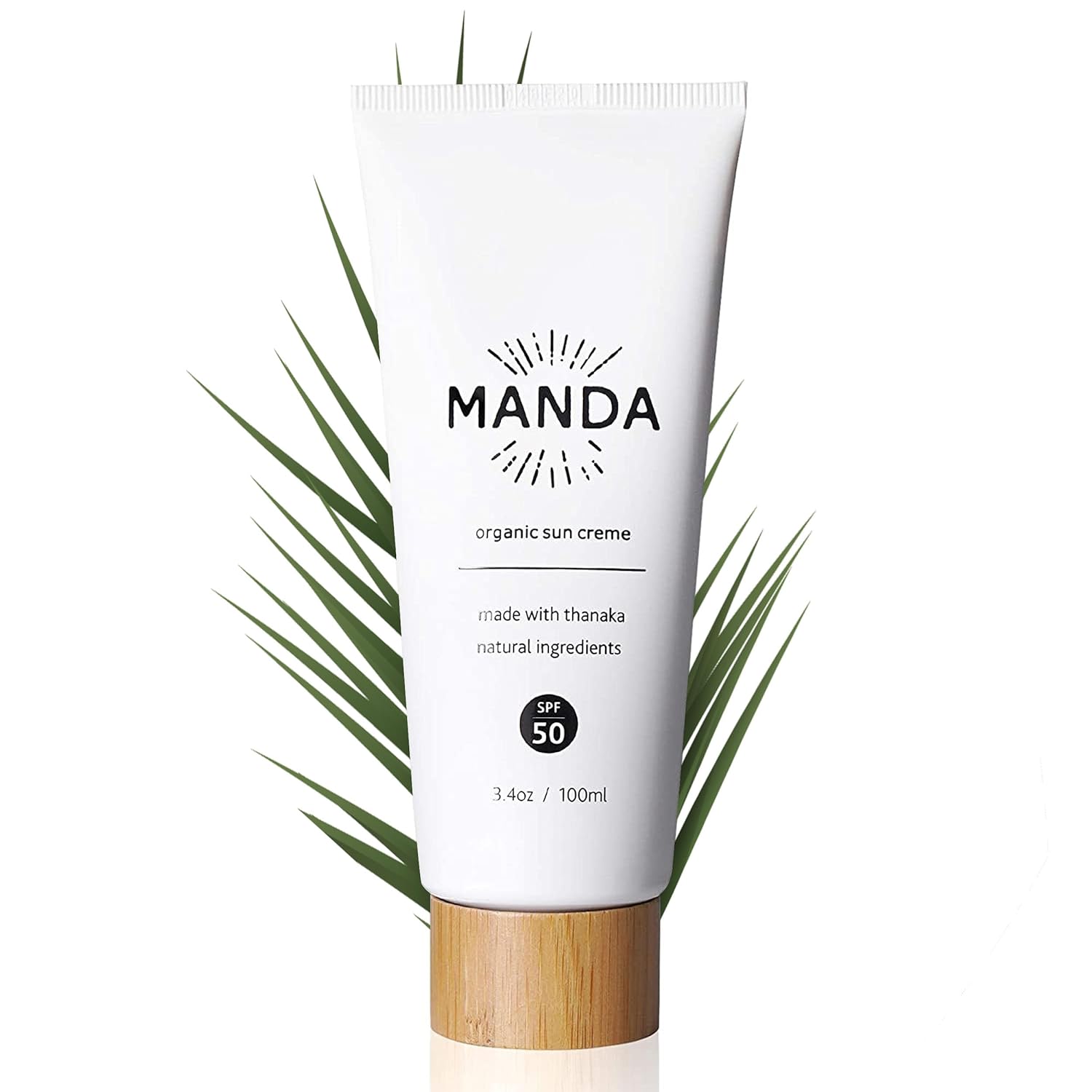 MANDA, Organic Sun Creme, Natural Sunscreen