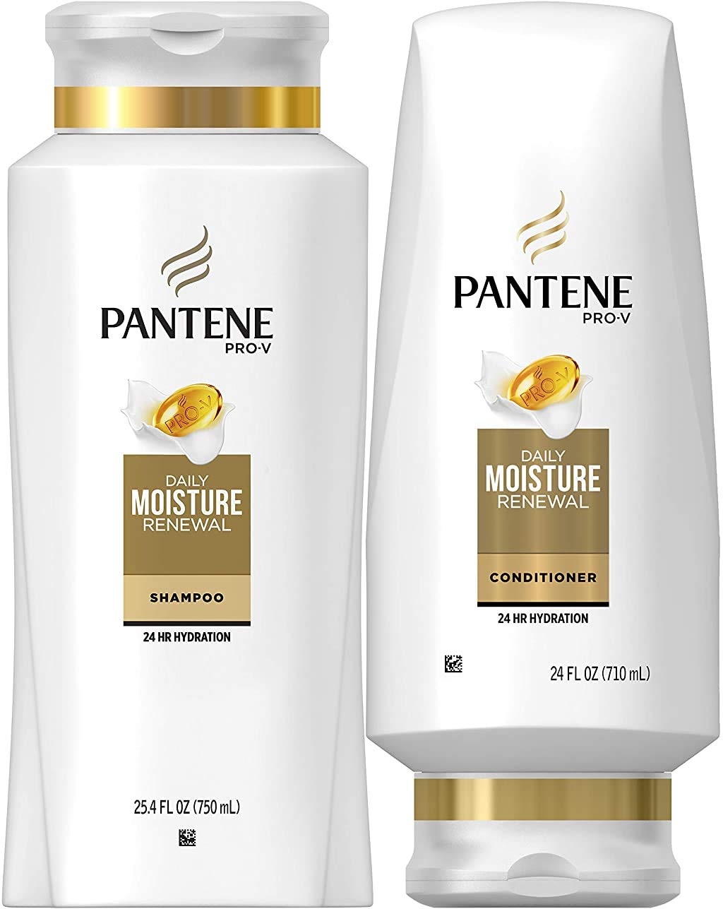 Pantene Moisturizing Shampoo and Silicon-Free Conditioner