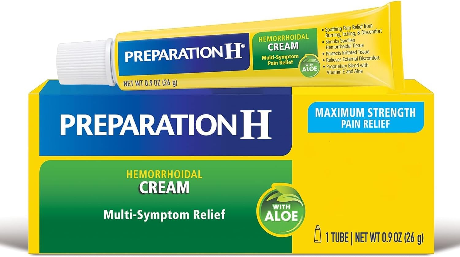 PREPARATION H Hemorrhoid Symptom Treatment Cream