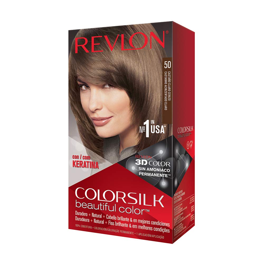 Revlon ColorSilk Haircolor, Light Ash Brown
