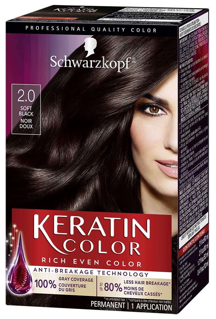 Schwarzkopf Keratin color permanent hair color cream