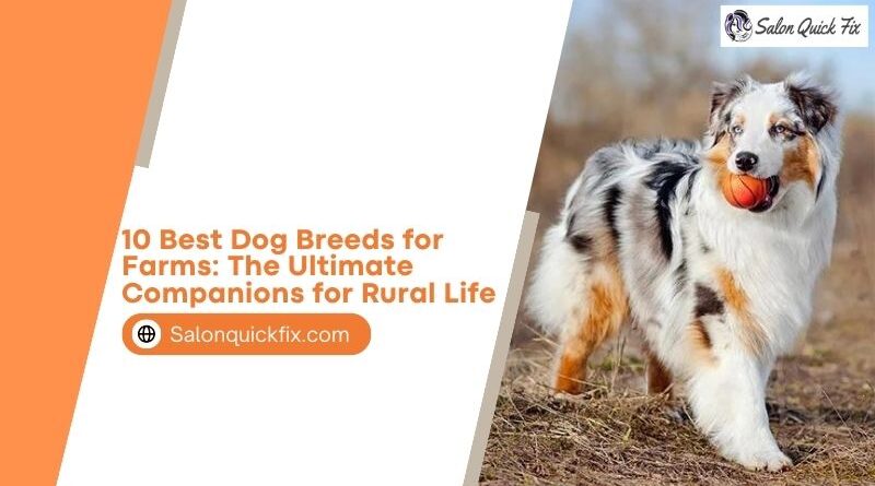 10 Best Dog Breeds for Farms: The Ultimate Companions for Rural Life