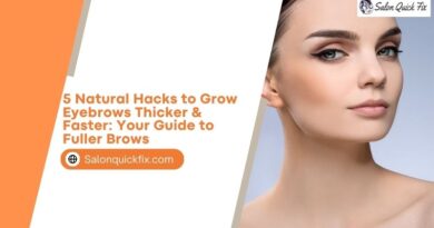 5 Natural Hacks to Grow Eyebrows Thicker & Faster: Your Guide to Fuller Brows