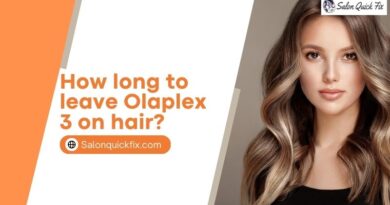 How long to leave Olaplex 3 on hair?