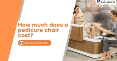 How much does a pedicure chair cost?