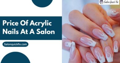 Price of Acrylic Nails at a Salon