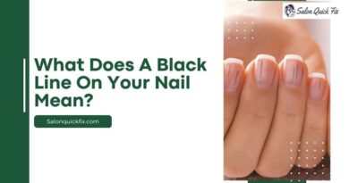 What Does a Black Line on Your Nail Mean?