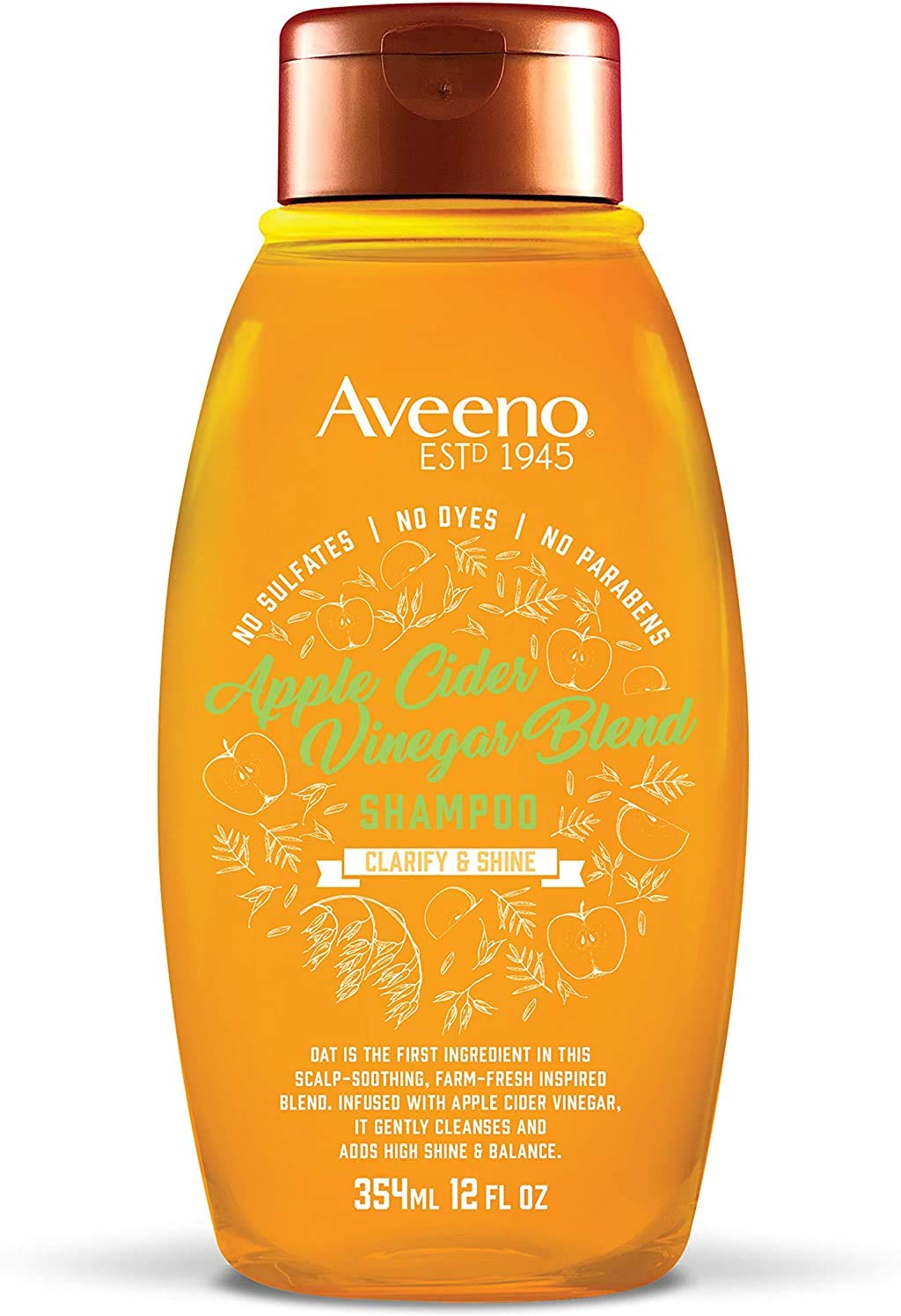 Aveeno Apple Cider Vinegar Sulfate-Free Shampoo