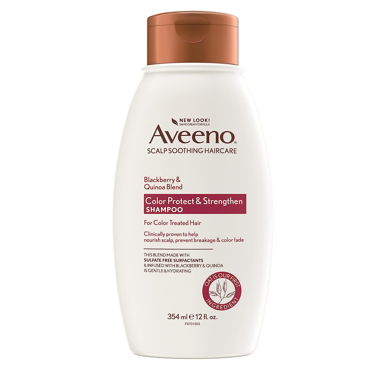 Aveeno Blackberry Quinoa Protein  Shampoo for Color