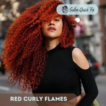 Red Curly Flames