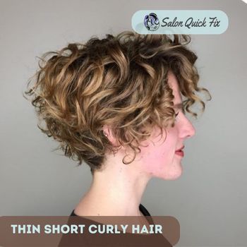 Thin Short Curly Hair