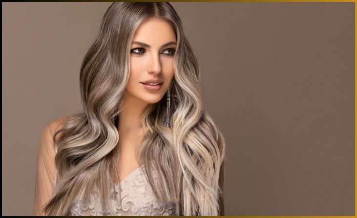 Cool Toned Brunette Hair with Ash Balayage