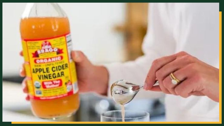 Rinse with Apple Cider Vinegar