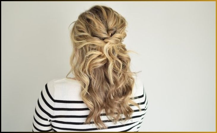 The Chic Half-Up Twisted Updo