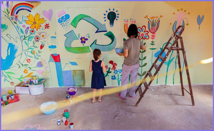 Create a Backyard Mural