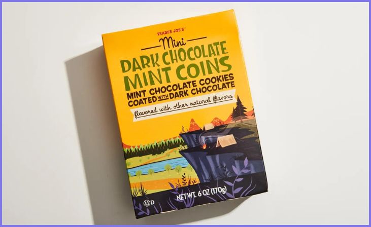 Mini Dark Chocolate Mint Coins